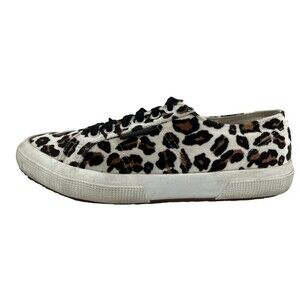 SUPERGA cheetah leopard print sneaker‎ Size 9Women, 7.5Men
